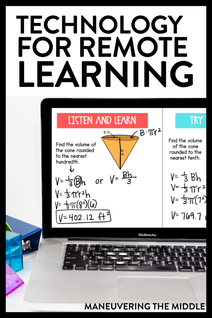 This post contains every technology tool you might need for remote learning! Find out the best remote learning technology for your students.