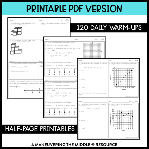 Math Warm-Up 2