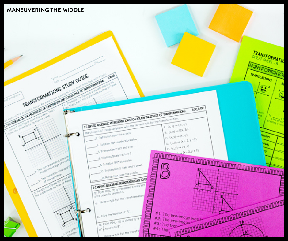 Test review is tricky when it has to cover an entire semester’s worth of content. Check out our tips for making this manageable here. | maneuveringthemiddle.com